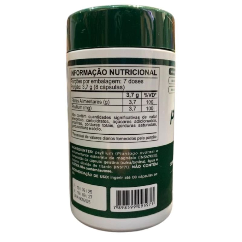 Psyllium 60 cápsulas Perfeita Alquimia