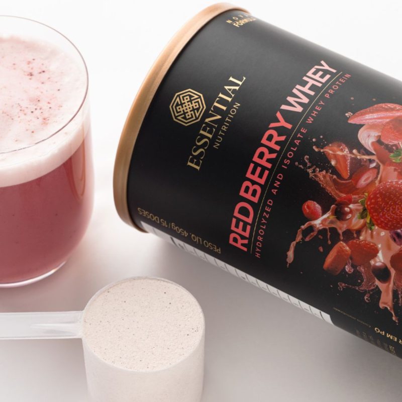 RED BERRY WHEY LATA 510G/15DS ESSENTIAL