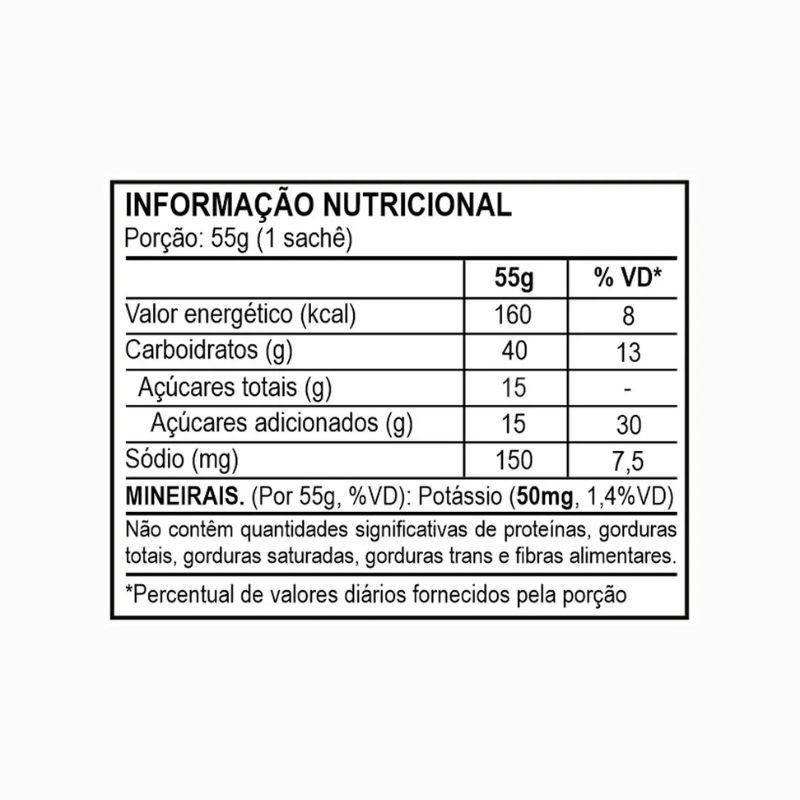 Mais Carbo Gel Sudract sabor Maracujá 55g