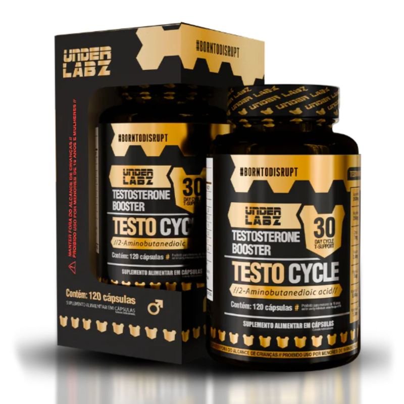 Testo Cycle 120 cápsulas Under Labz