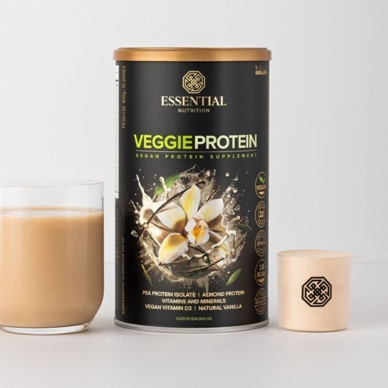 VEGGIE VANILLA NOVO LATA 450G/15DS
