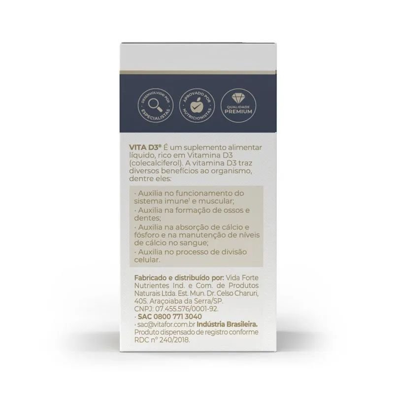 Vitamina D3 2000ui 10ml Vitafor 