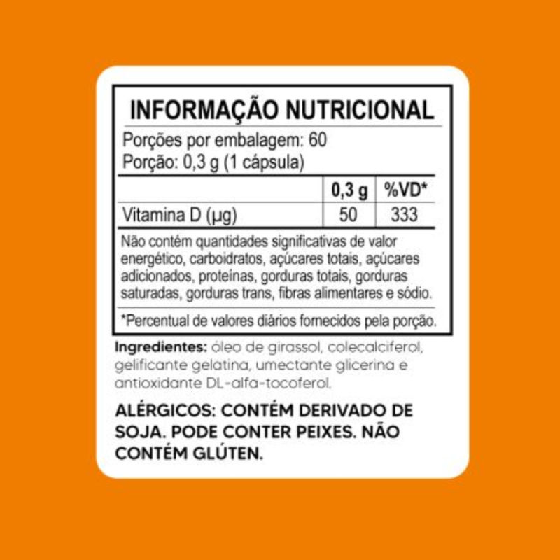VITAMINA D3 60CAPSULAS SOFTGEL TIARAJU