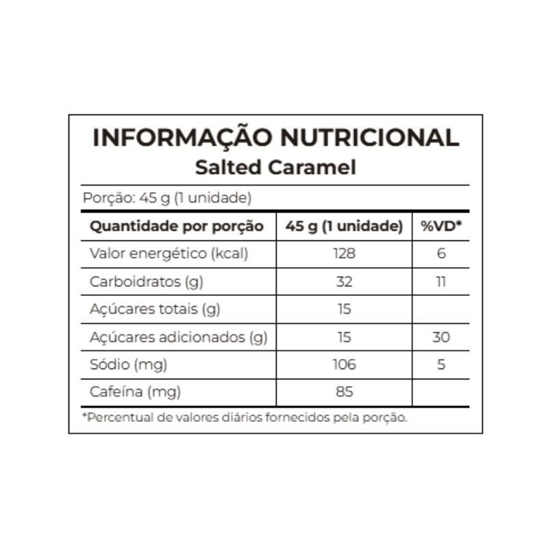 VO2 Energy Gel C30 com Cafeína Salted Caramelo 45g Integralmédica