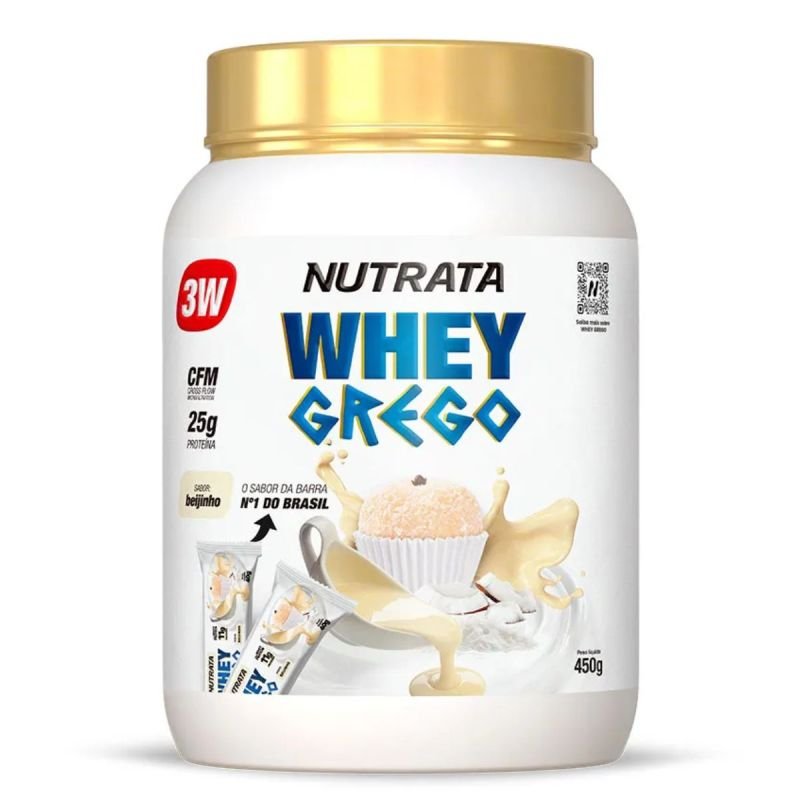 WHEY GREGO BEIJINHO 450GR - NUTRATA