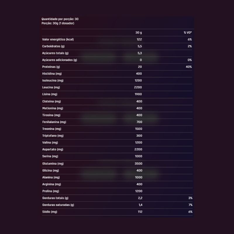 Whey Protein Concentrado sabro Chocolate Branco 900g Dux Nutrition