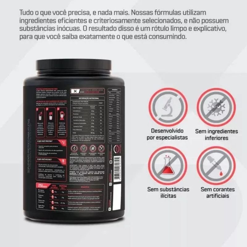 WHEY PROTEIN CONCENTRADO DUX SABOR NEUTRO POTE 900G