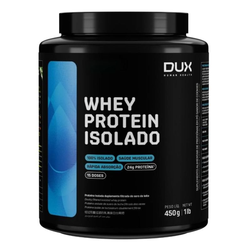 WHEY PROTEIN ISOLADO 450G - BAUNILHA