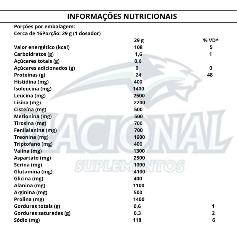 WHEY PROTEIN ISOLADO 450G - BAUNILHA