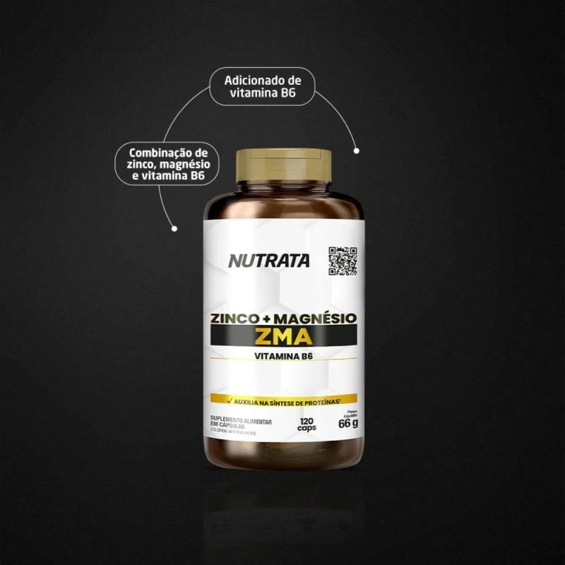 ZMA Factor 120 cápsulas Nutrata