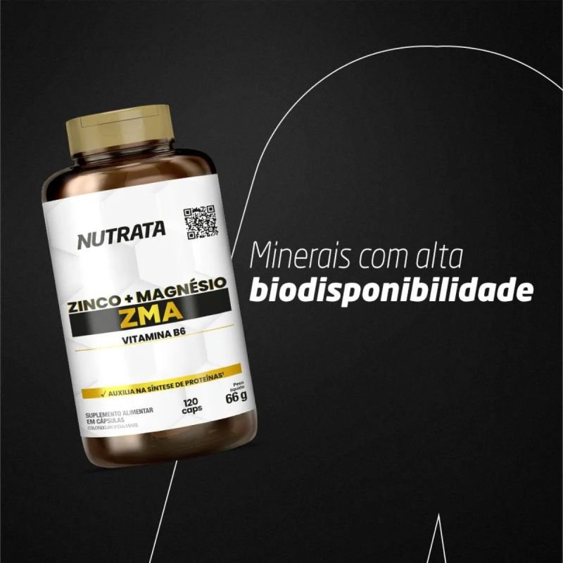 ZMA Factor 120 cápsulas Nutrata